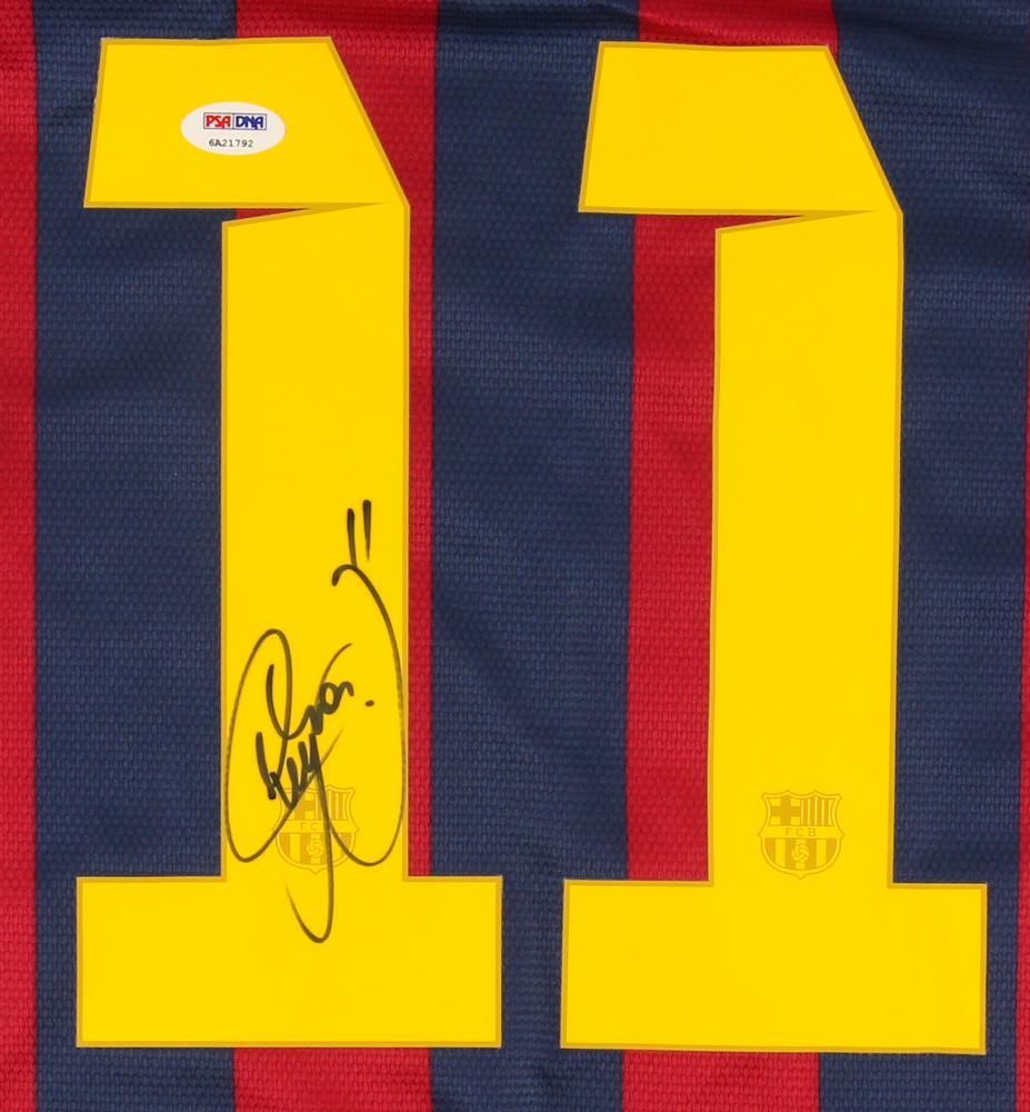 Neymar Signed Nike Barcelona Jersey (PSA LOA) at PristineAuction.com Neymar Signed Nike Barcelona Jersey (PSA LOA) at PristineAuction.com