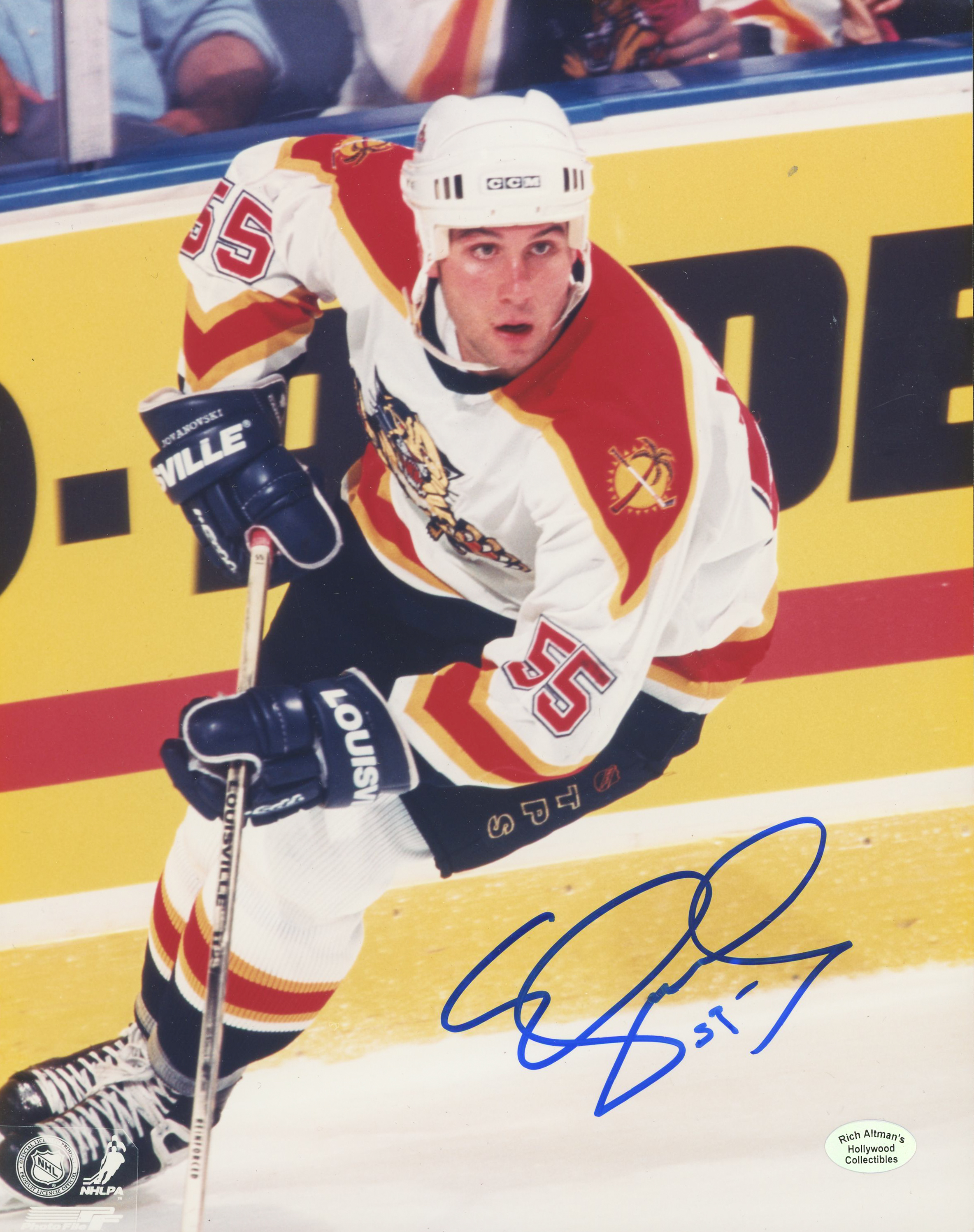 Ed Jovanovski Signed Panthers 8x10 Photo (Hollywood Collectibles COA) at PristineAuction.com Ed Jovanovski Signed Panthers 8x10 Photo (Hollywood Collectibles COA) at PristineAuction.com