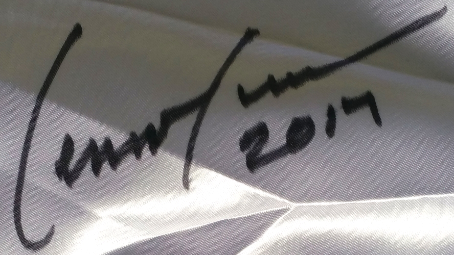 Lennox Lewis Signed Boxing Trunks Inscribed "2017" (JSA COA) at PristineAuction.com Lennox Lewis Signed Boxing Trunks Inscribed "2017" (JSA COA) at PristineAuction.com