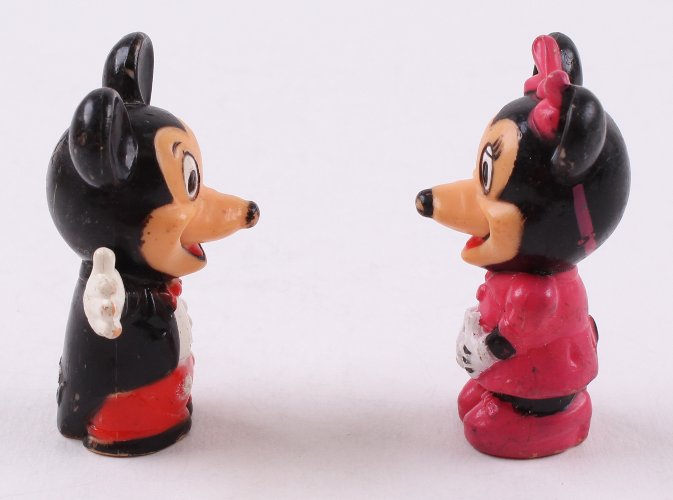Vintage Mickey & Minnie Mouse Pencil Toppers at PristineAuction.com Vintage Mickey & Minnie Mouse Pencil Toppers at PristineAuction.com