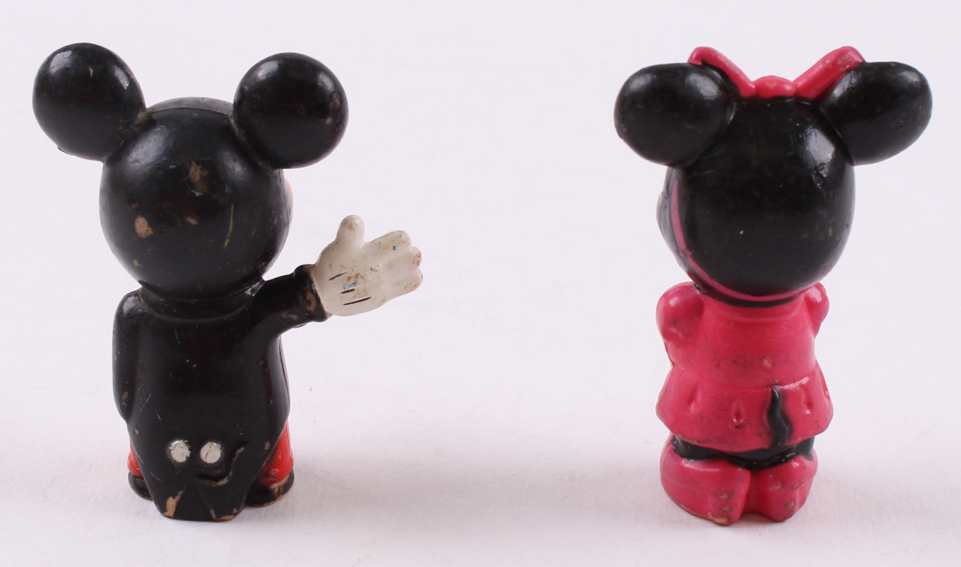 Vintage Mickey & Minnie Mouse Pencil Toppers at PristineAuction.com Vintage Mickey & Minnie Mouse Pencil Toppers at PristineAuction.com