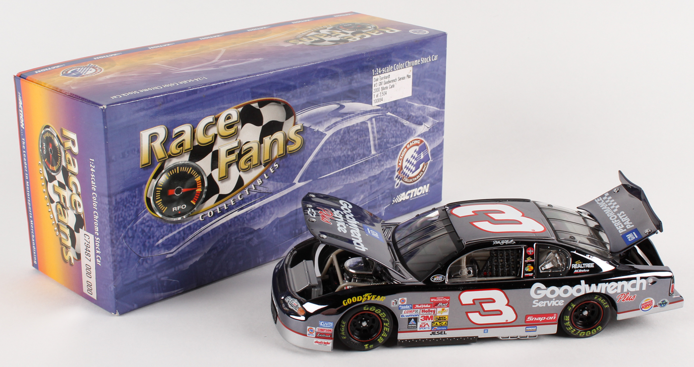 Dale Earnhardt Sr. LE 2000 Chevrolet Monte Carlo NASCAR #3 1:24 Die Cast Car at PristineAuction.com Dale Earnhardt Sr. LE 2000 Chevrolet Monte Carlo NASCAR #3 1:24 Die Cast Car at PristineAuction.com