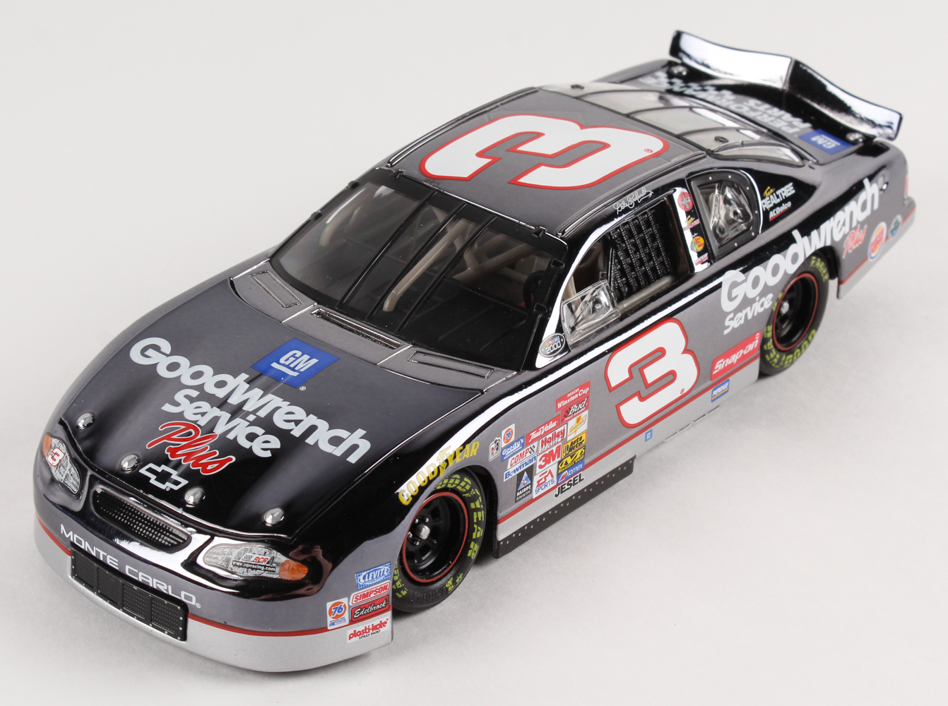 Dale Earnhardt Sr. LE 2000 Chevrolet Monte Carlo NASCAR #3 1:24 Die Cast Car at PristineAuction.com Dale Earnhardt Sr. LE 2000 Chevrolet Monte Carlo NASCAR #3 1:24 Die Cast Car at PristineAuction.com