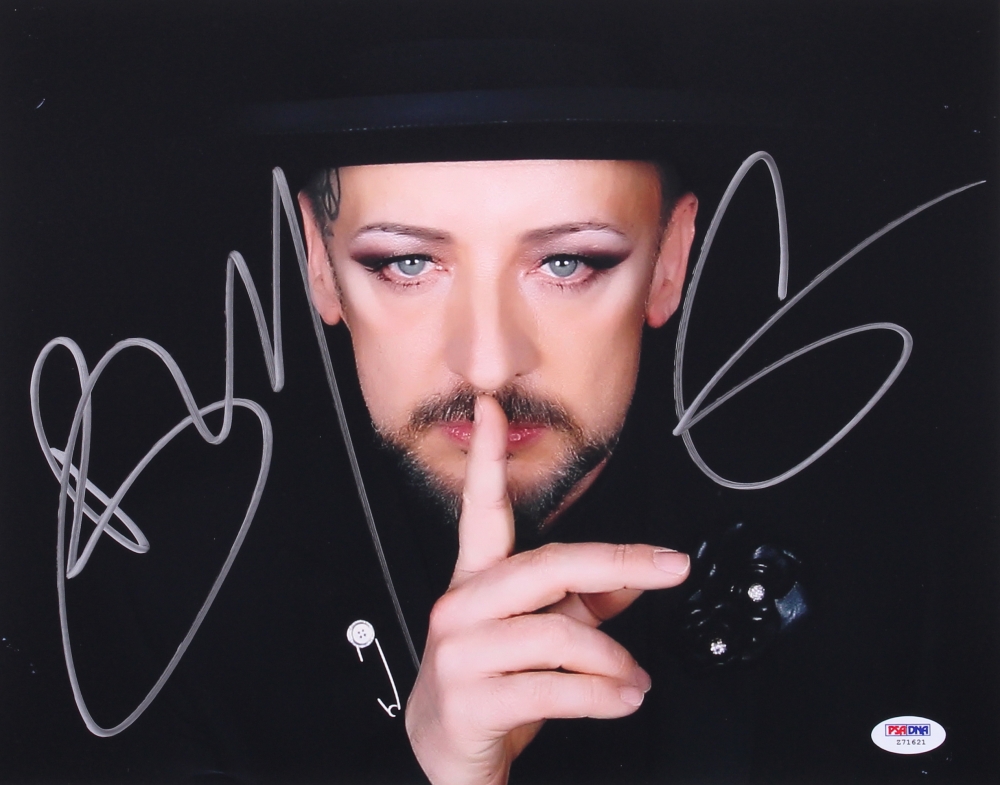 Boy Signed 11x14 Photo (PSA COA) Pristine Auction