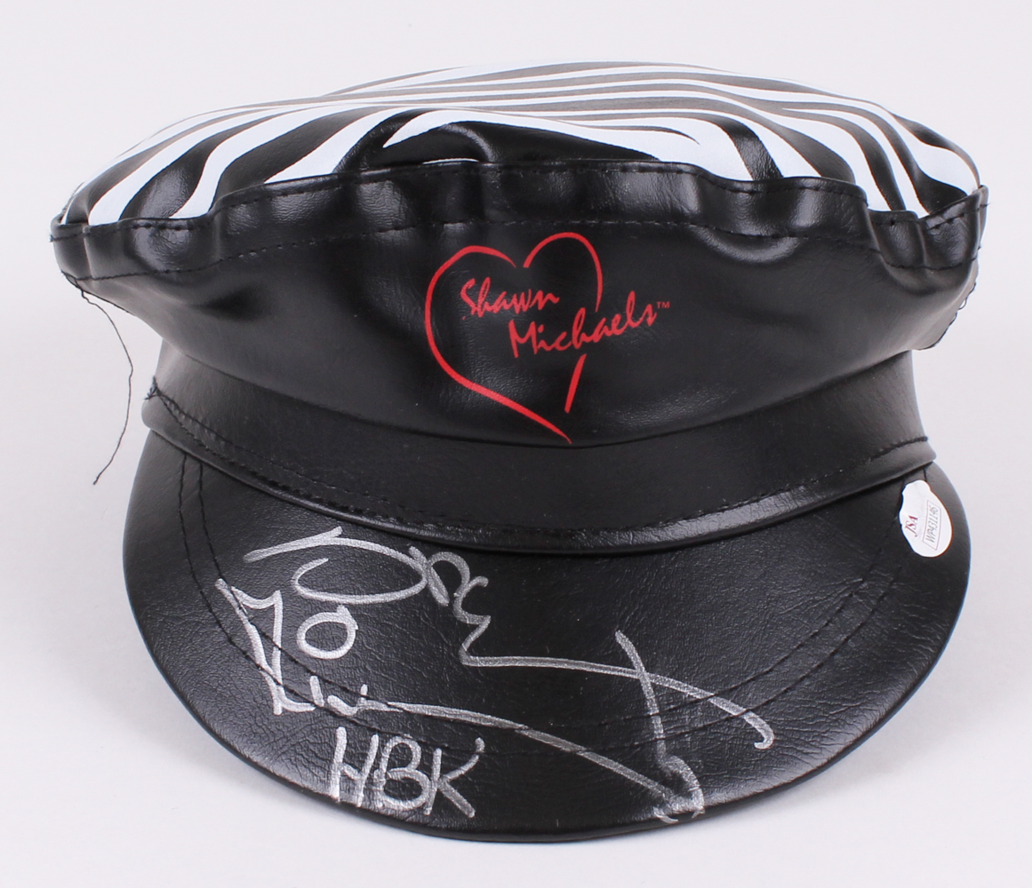 Shawn Michaels Signed "Heartbreak Kid" Hat Inscribed "HBK" (JSA COA) at PristineAuction.com Shawn Michaels Signed "Heartbreak Kid" Hat Inscribed "HBK" (JSA COA) at PristineAuction.com