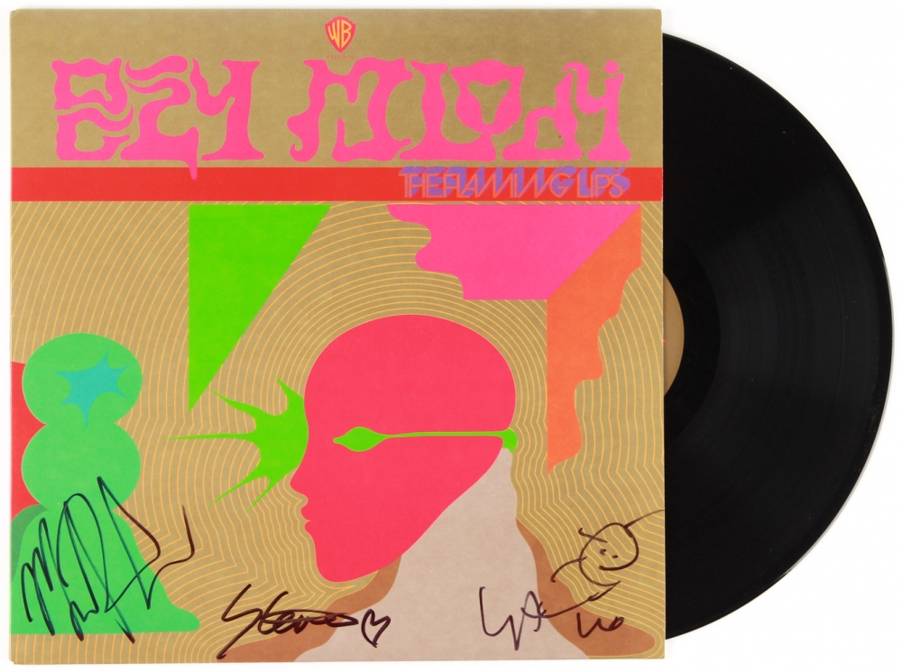 The Flaming Lips Signed Oczy Mlody Vinyl Record Album With 3 Signatures Including Wanye Coyne Michael Ivins Steven Drozd Jsa Coa Pristine Auction