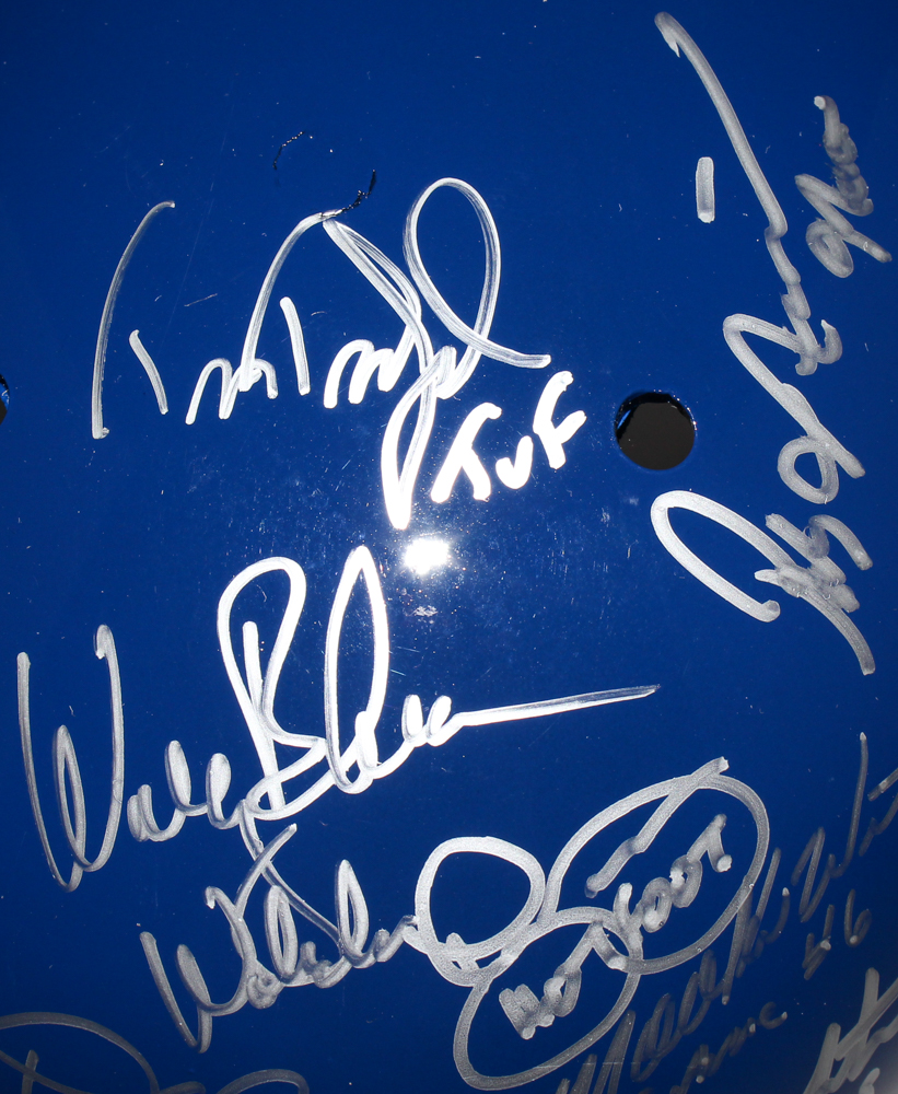 1986 Mets Batting Helmet Team-Signed by (28) with Dwight Gooden, Darryl Strawberry, Keith Hernandez (Steiner COA) at PristineAuction.com 1986 Mets Batting Helmet Team-Signed by (28) with Dwight Gooden, Darryl Strawberry, Keith Hernandez (Steiner COA) at PristineAuction.com