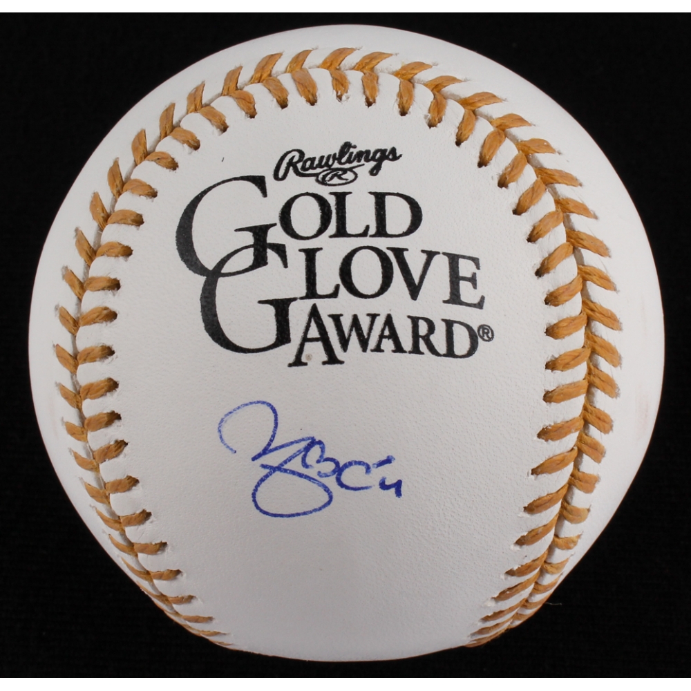 Yadier Molina Signed Official Gold Glove Award Baseball (JSA COA