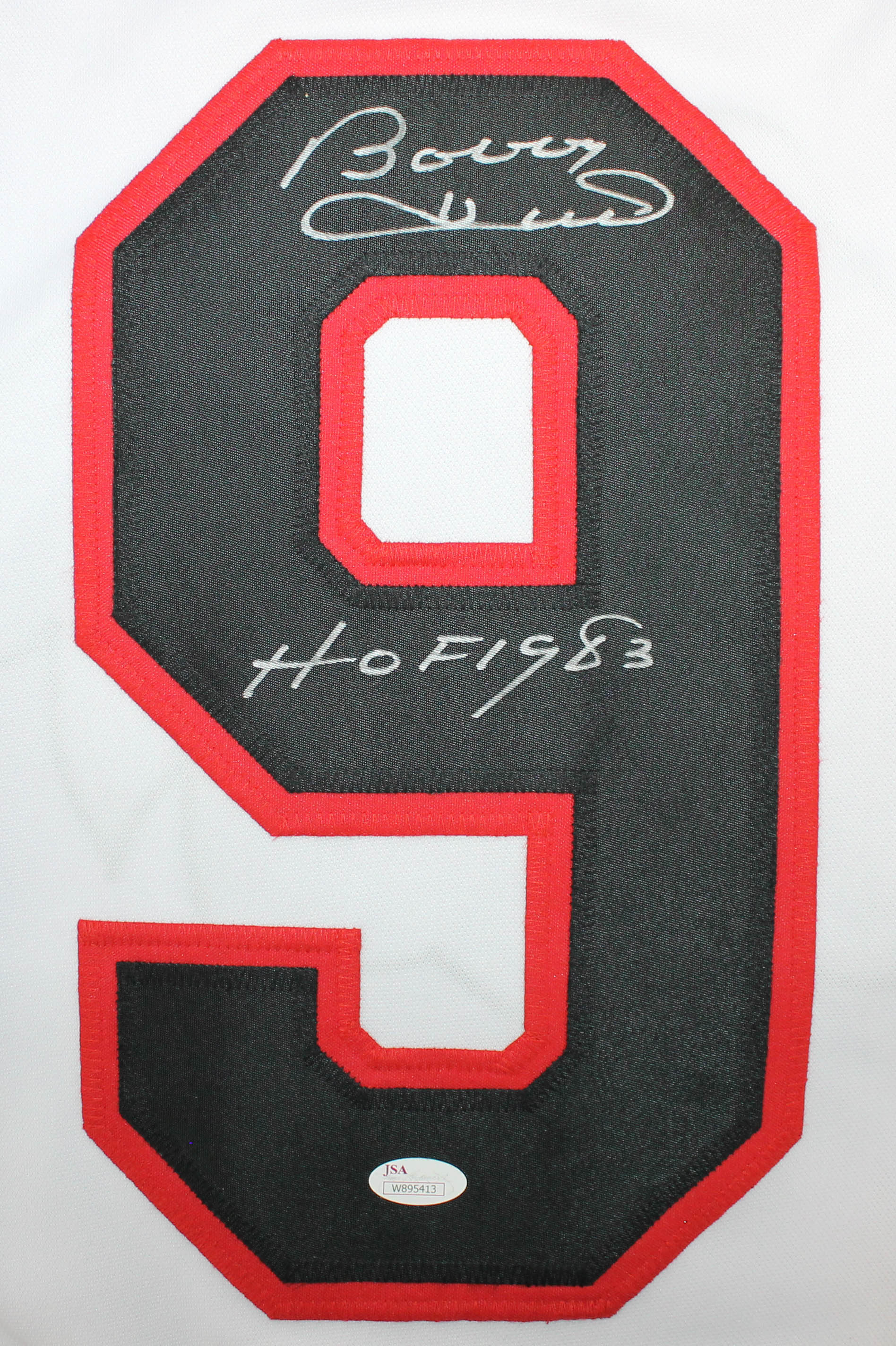 Bobby Hull Signed Blackhawks Jersey Inscribed "HOF 1983" (JSA COA) at PristineAuction.com Bobby Hull Signed Blackhawks Jersey Inscribed "HOF 1983" (JSA COA) at PristineAuction.com