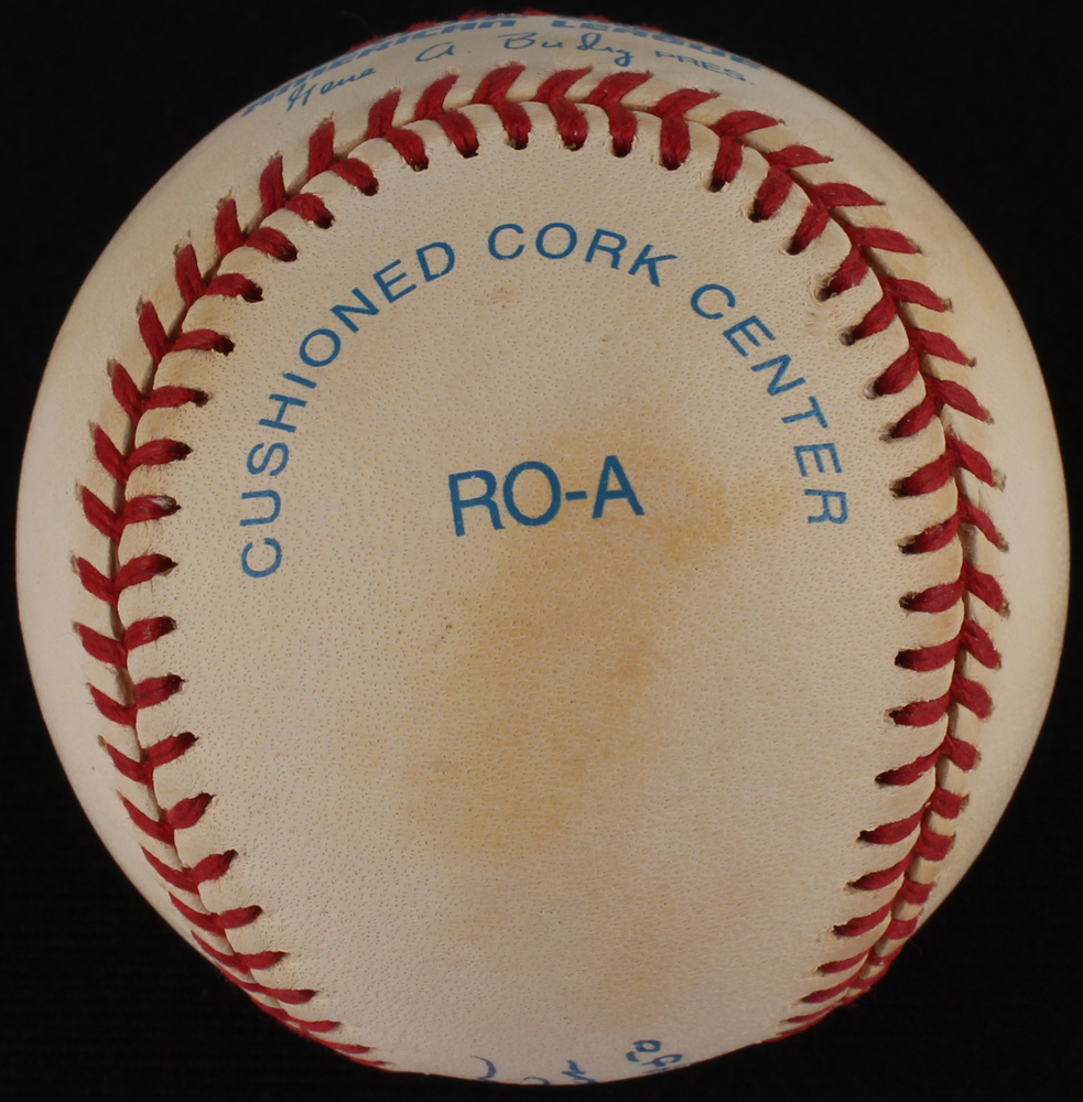 Bill "Bull" Johnson Signed OAL Baseball Inscribed "World Champion", "New York Yankees", & "1943. 47-49-50" (TriStar Hologram) at PristineAuction.com Bill "Bull" Johnson Signed OAL Baseball Inscribed "World Champion", "New York Yankees", & "1943. 47-49-50" (TriStar Hologram) at PristineAuction.com