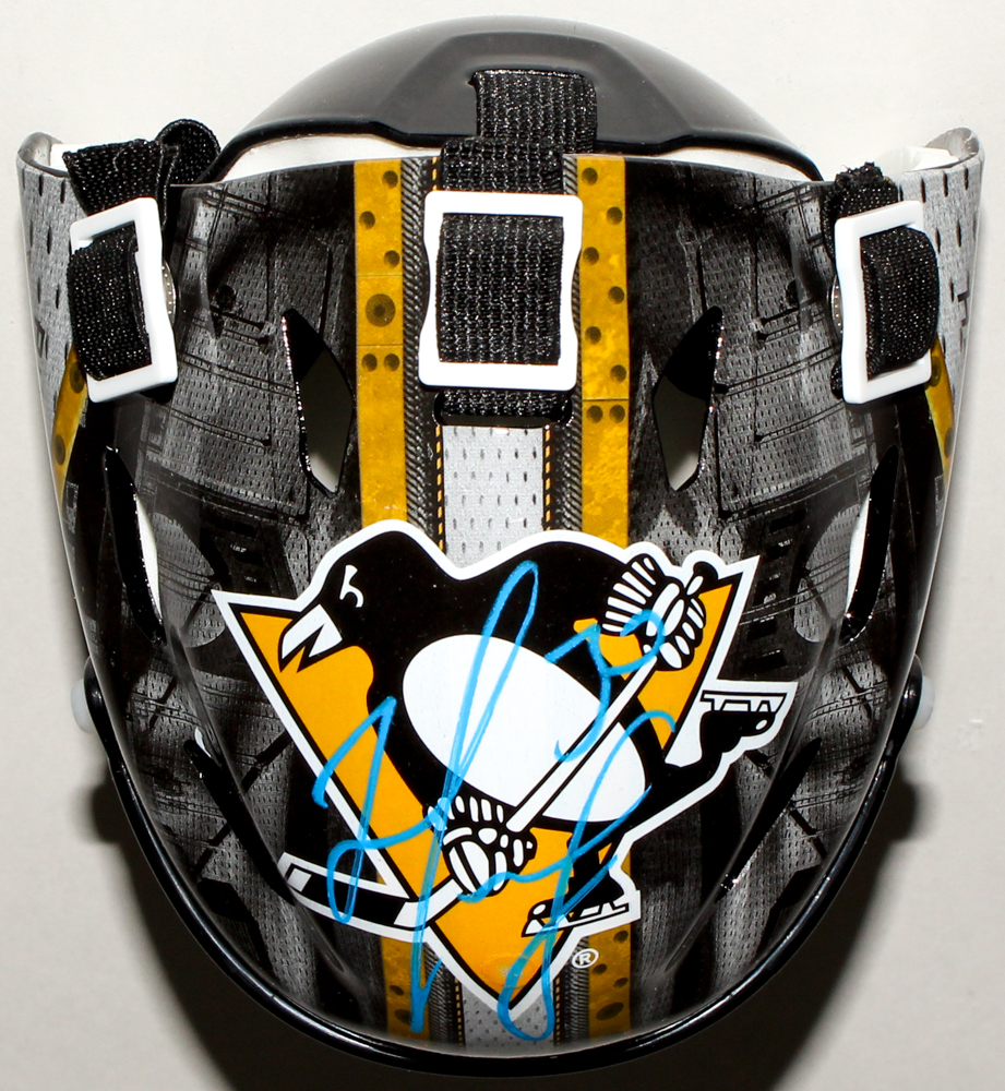 Matt Murray Signed Penguins Mini Goalie Mask (Fanatics) at PristineAuction.com Matt Murray Signed Penguins Mini Goalie Mask (Fanatics) at PristineAuction.com