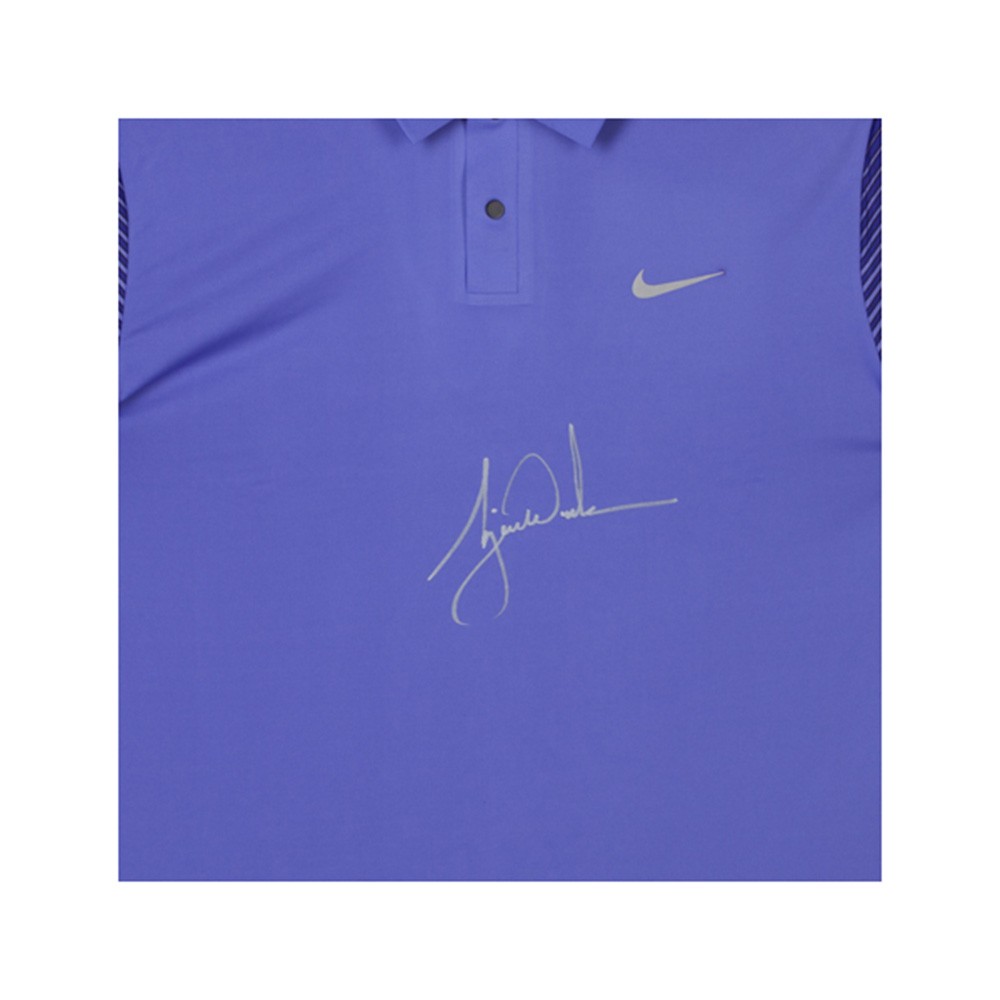 Tiger Woods Signed Limited Edition Nike Polo Shirt (UDA COA) at PristineAuction.com Tiger Woods Signed Limited Edition Nike Polo Shirt (UDA COA) at PristineAuction.com