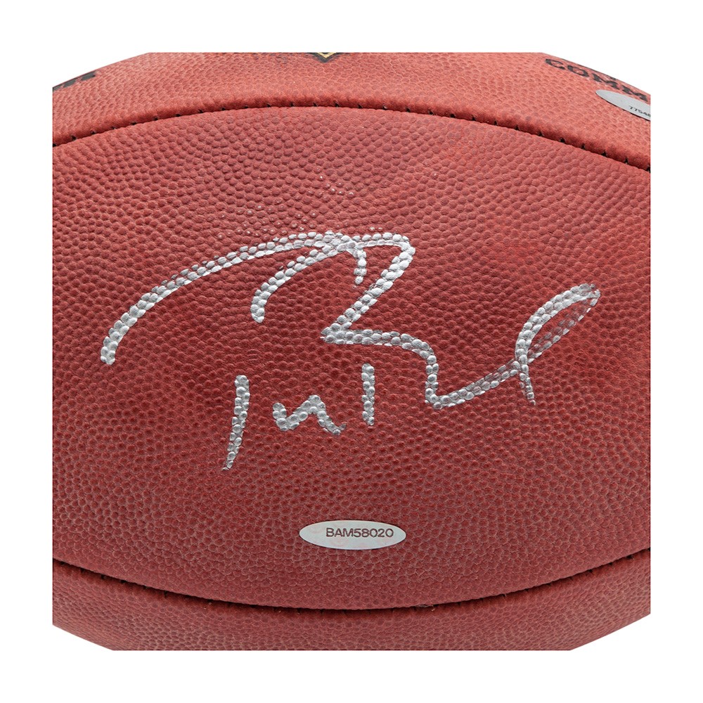 Tom Brady Signed "The Duke" Official NFL Game Ball (UDA COA) at PristineAuction.com Tom Brady Signed "The Duke" Official NFL Game Ball (UDA COA) at PristineAuction.com