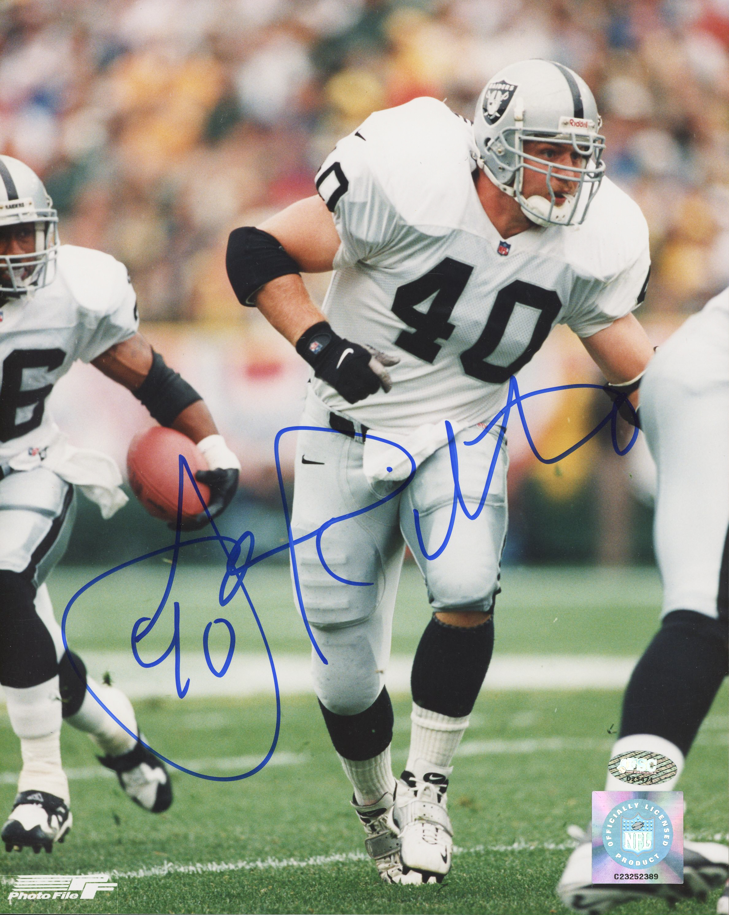 June Ritchie Autograph Jon Ritchie Signed Raiders 8x10 Photo (FSC COA) | Pristine Auction