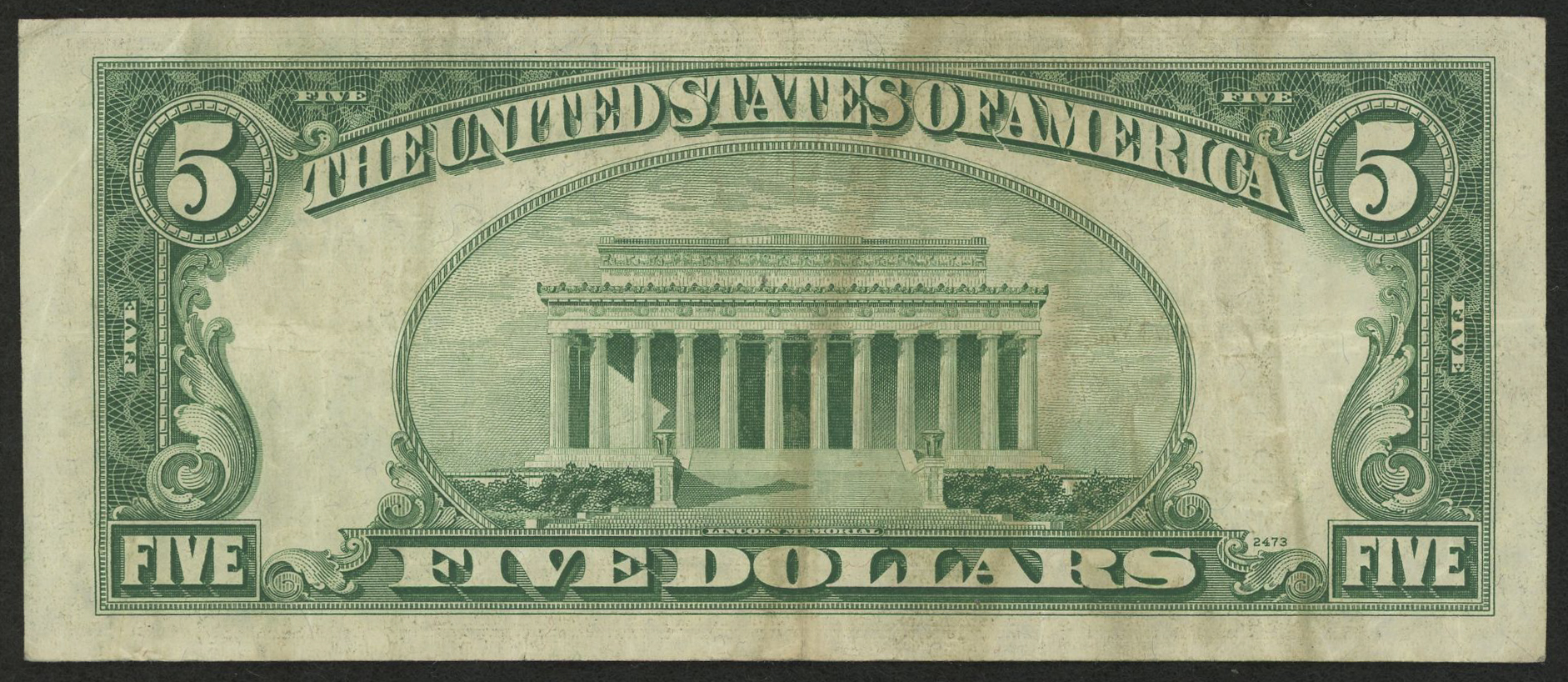 1953-A Star Note $5 Five-Dollar Blue Seal Silver Certificate Note at PristineAuction.com 1953-A Star Note $5 Five-Dollar Blue Seal Silver Certificate Note at PristineAuction.com