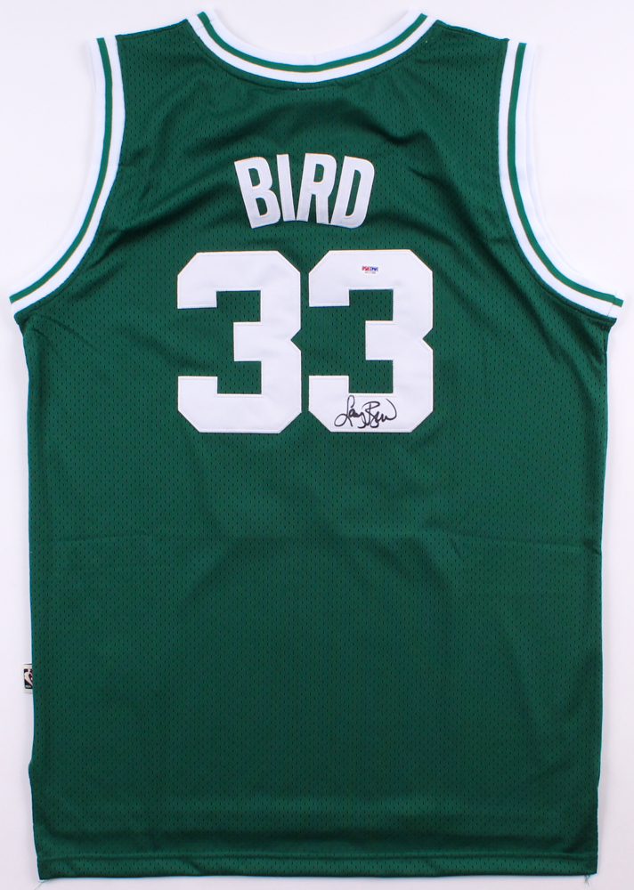 Larry Bird Signed Celtics Jersey (PSA COA) at PristineAuction.com Larry Bird Signed Celtics Jersey (PSA COA) at PristineAuction.com