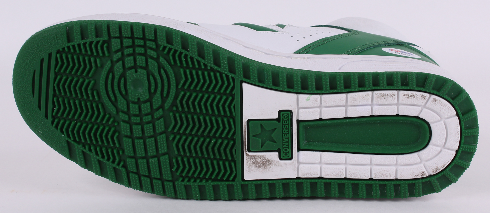 Larry Bird Signed Throwback Converse Basketball Shoe with Display Case (PSA COA) at PristineAuction.com Larry Bird Signed Throwback Converse Basketball Shoe with Display Case (PSA COA) at PristineAuction.com