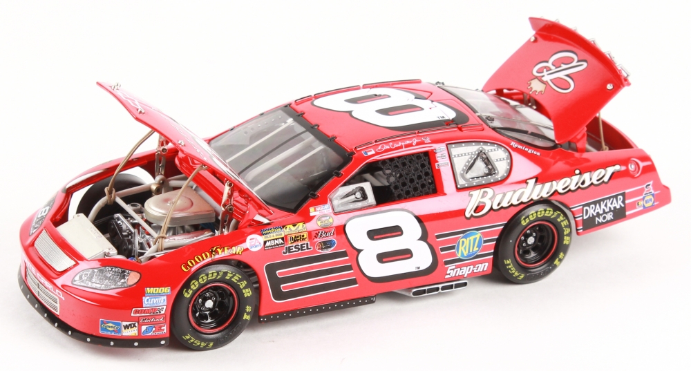 Dale Earnhardt Jr. LE 8 Budweiser 2004 Monte Carlo Elite NASCAR 124 DieCast Scale Stock Car