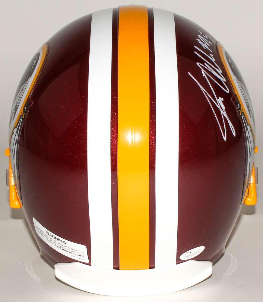 Jonathan Allen Signed Redskins FullSize Helmet (JSA COA) Pristine Auction