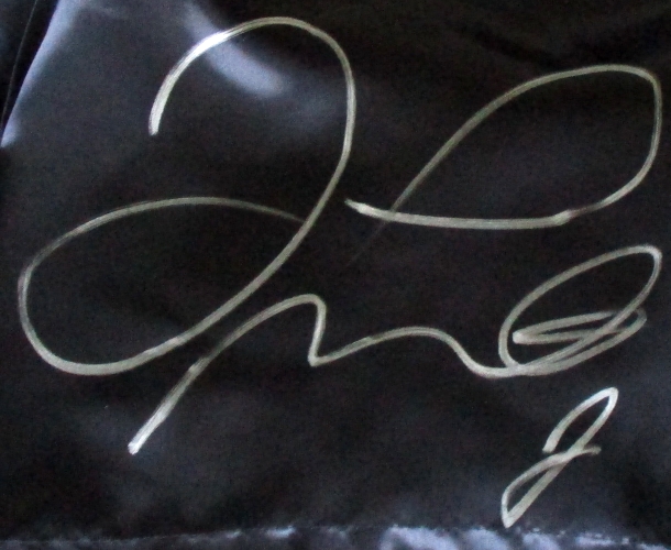 Floyd Mayweather Jr. Signed "McGregor vs Money Fight" Black Boxing Trunks (Beckett COA) at PristineAuction.com Floyd Mayweather Jr. Signed "McGregor vs Money Fight" Black Boxing Trunks (Beckett COA) at PristineAuction.com