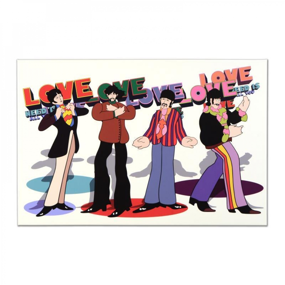 The Beatles 42 SINGLES Record Album Covers POSTER 24/"x36/" Licensed Edition