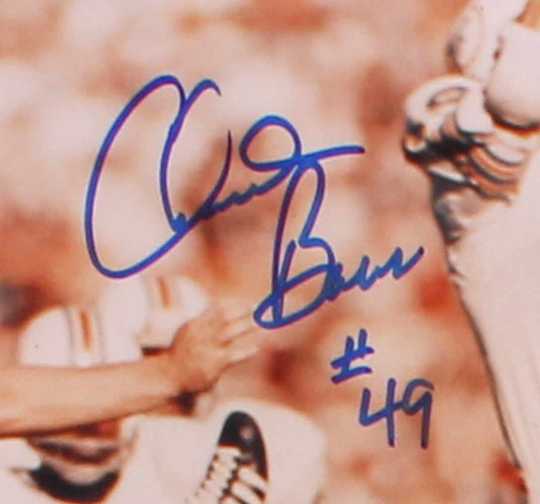 Lot of (4) Signed Dolphins 8x10 Photos with Jim Kiick, Charlie Babb, Bob Kuechenberg & Mike Kolen Inscribed "17-0" & "Captain Crunch" (SOP COA) at PristineAuction.com Lot of (4) Signed Dolphins 8x10 Photos with Jim Kiick, Charlie Babb, Bob Kuechenberg & Mike Kolen Inscribed "17-0" & "Captain Crunch" (SOP COA) at PristineAuction.com