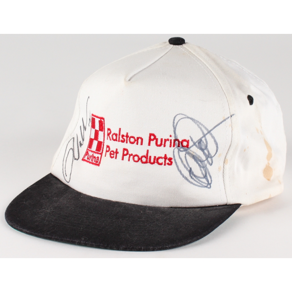 Rusty Ralston Dale Earnhardt Sr. & Rusty Wallace Signed Ralston Purina Pet Products ...