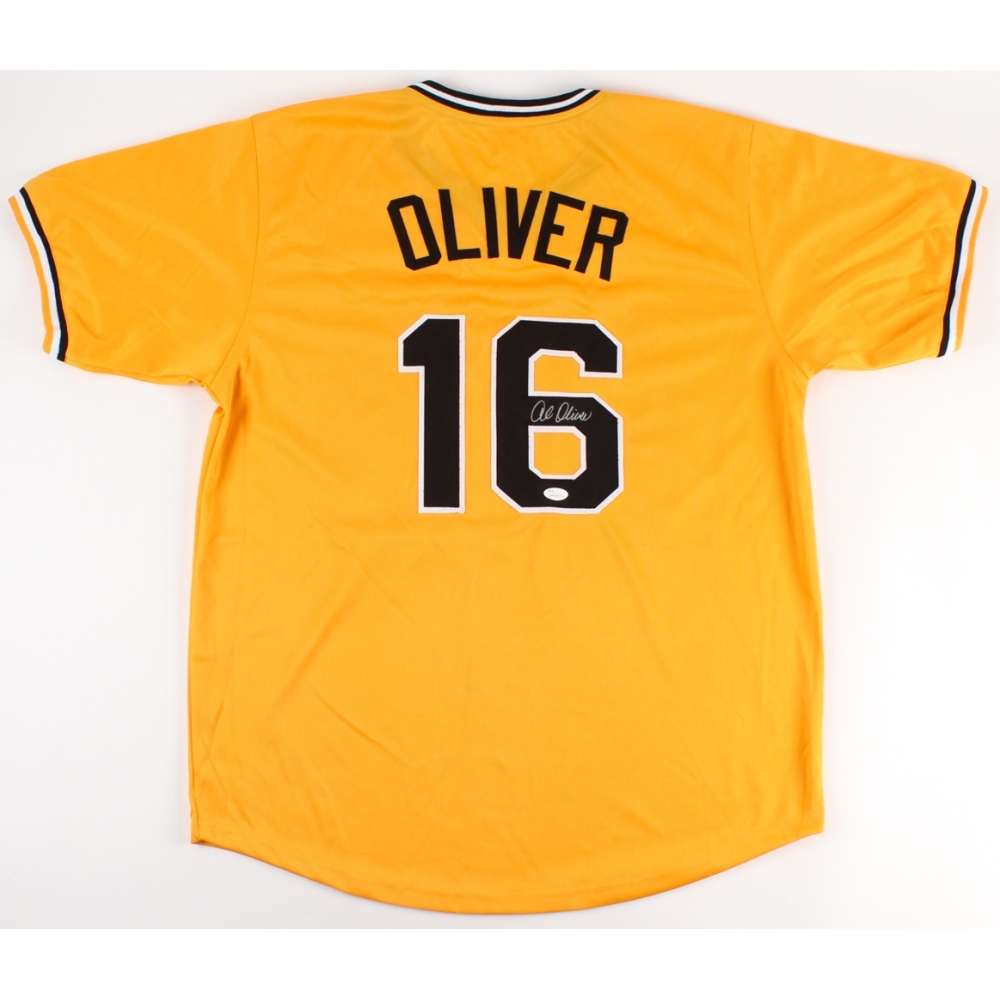 Al Oliver Signed Pirates Jersey (JSA COA) Pristine Auction