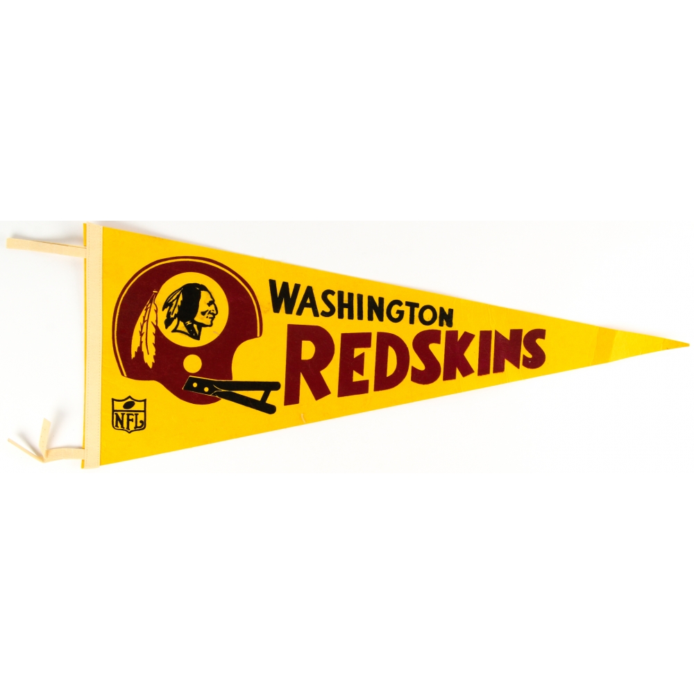 Vintage 1969 Washington Redskins Pennant Pristine Auction