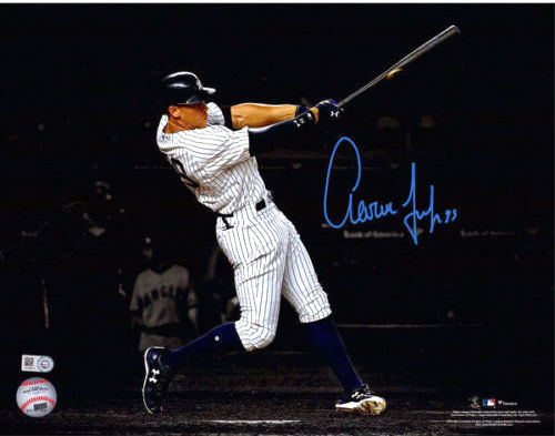 Aaron Judge Signed New York Yankees 11x14 Photo (Fanatics Hologram & MLB Hologram) at PristineAuction.com Aaron Judge Signed New York Yankees 11x14 Photo (Fanatics Hologram & MLB Hologram) at PristineAuction.com