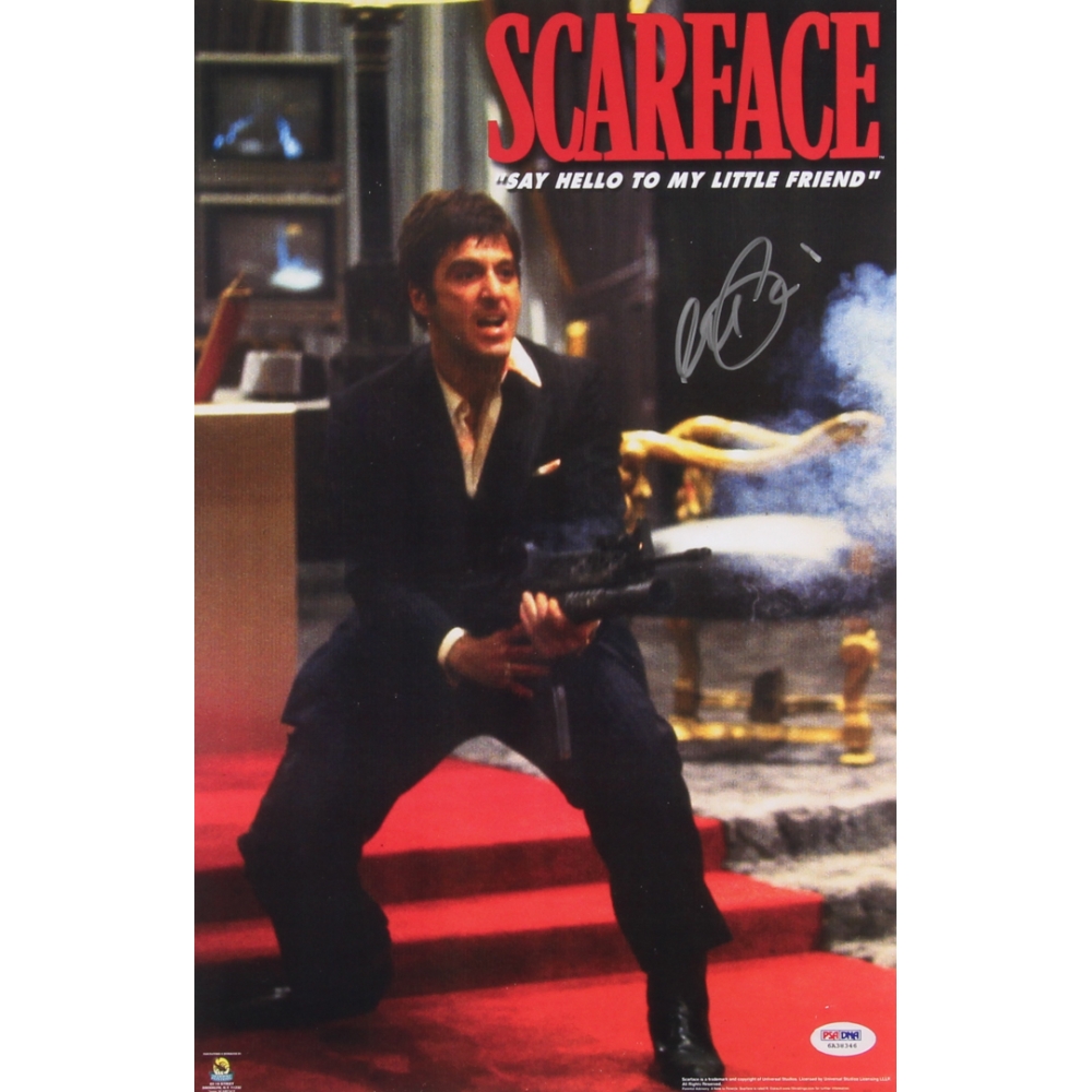 Al Pacino Signed "Scarface" 11x17 Photo (PSA COA) | Pristine Auction