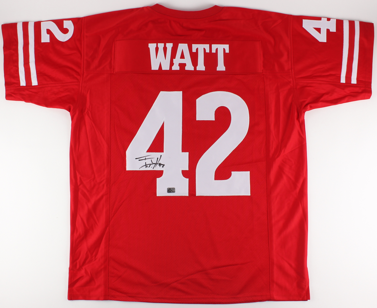 T. J. Watt Signed Jersey (Watt Hologram) at PristineAuction.com T. J. Watt Signed Jersey (Watt Hologram) at PristineAuction.com