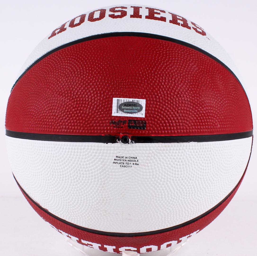 Bobby Knight Signed Indiana Hoosiers Logo Basketball (Schwartz COA) at PristineAuction.com Bobby Knight Signed Indiana Hoosiers Logo Basketball (Schwartz COA) at PristineAuction.com