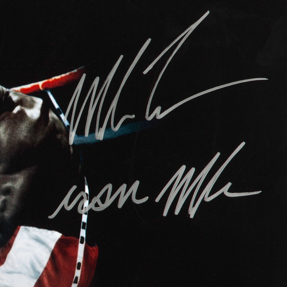 Mike Tyson Signed 16x20 Photo Inscribed "Iron Mike" (UDA COA) at PristineAuction.com Mike Tyson Signed 16x20 Photo Inscribed "Iron Mike" (UDA COA) at PristineAuction.com