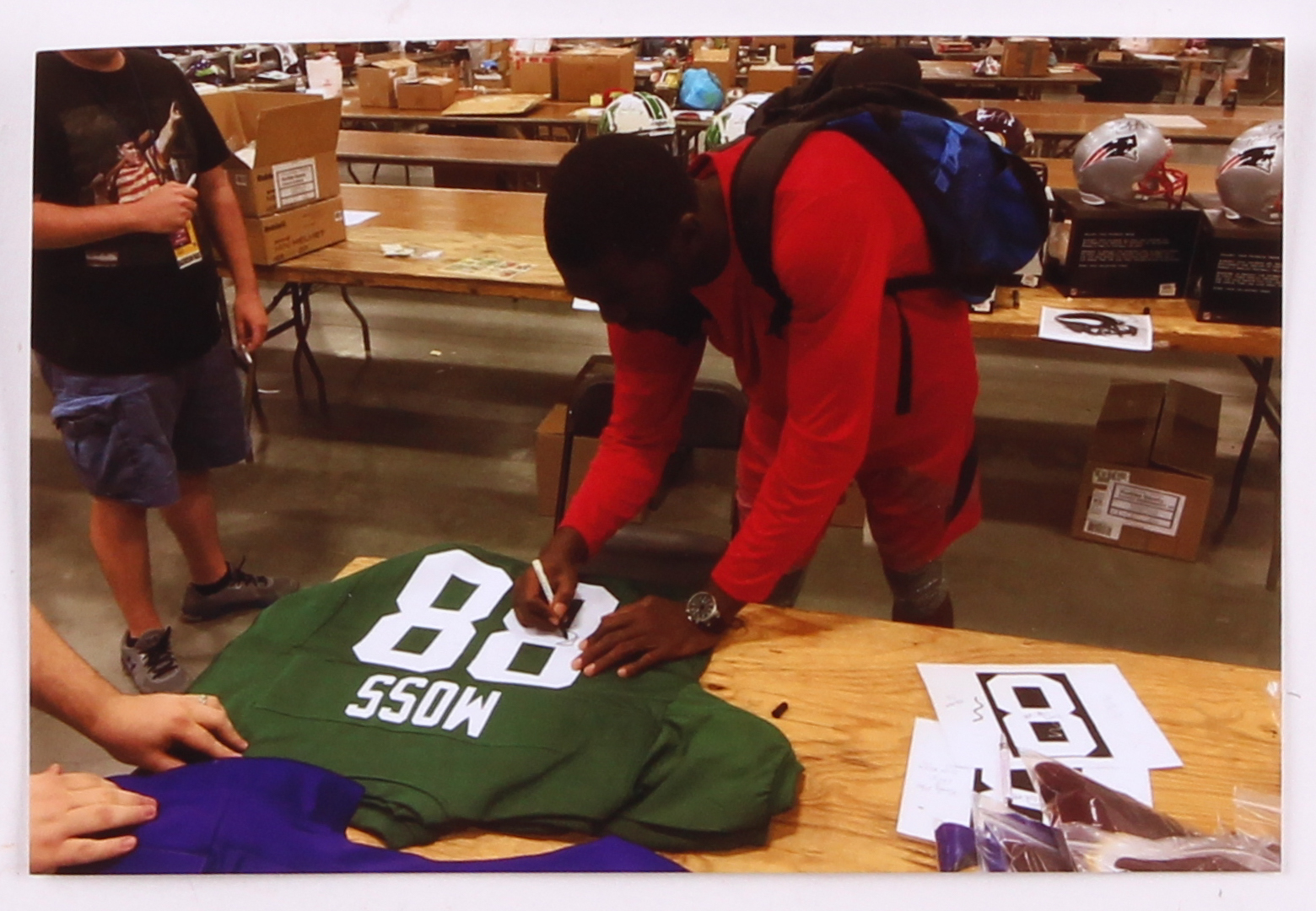 Randy Moss Signed Marshall Thundering Herd Jersey (Radtke COA) at PristineAuction.com Randy Moss Signed Marshall Thundering Herd Jersey (Radtke COA) at PristineAuction.com