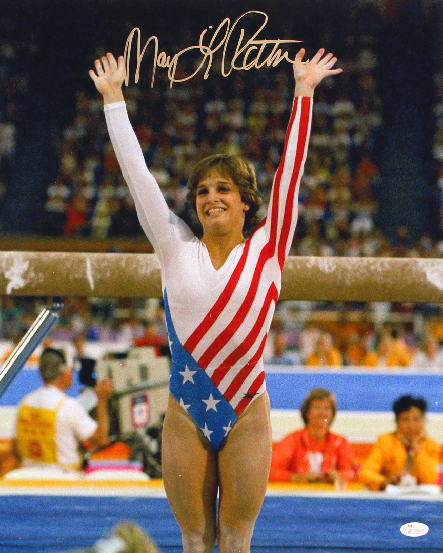 Mary Lou Retton Signed Team USA 16x20 Photo (JSA) at PristineAuction.com Mary Lou Retton Signed Team USA 16x20 Photo (JSA) at PristineAuction.com