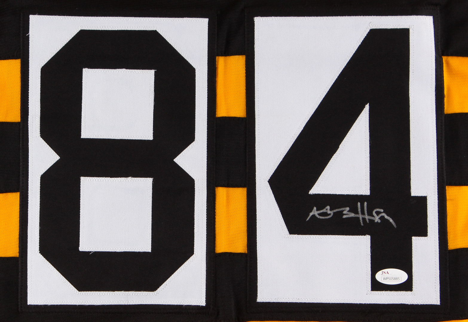 Antonio Brown Signed Steelers Throwback Jersey (JSA COA) at PristineAuction.com Antonio Brown Signed Steelers Throwback Jersey (JSA COA) at PristineAuction.com