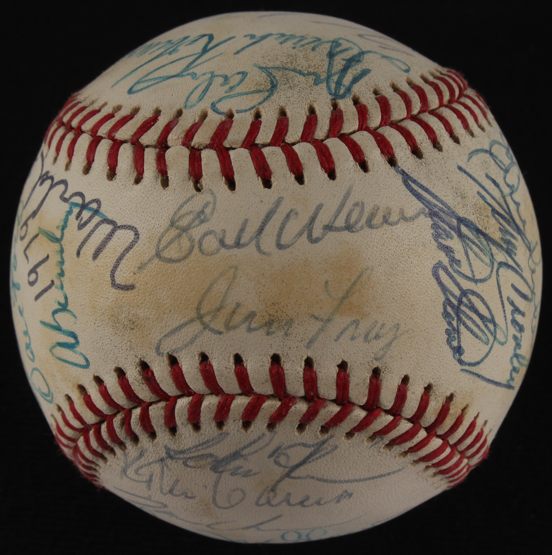 1979 Orioles Baseball Team Signed by (31) with Eddie Murray, Frank Robinson, Earl Weaver, Cal Ripken Sr., Mark Corey, Inscribed "1979 World Series" (JSA ALOA) at PristineAuction.com 1979 Orioles Baseball Team Signed by (31) with Eddie Murray, Frank Robinson, Earl Weaver, Cal Ripken Sr., Mark Corey, Inscribed "1979 World Series" (JSA ALOA) at PristineAuction.com
