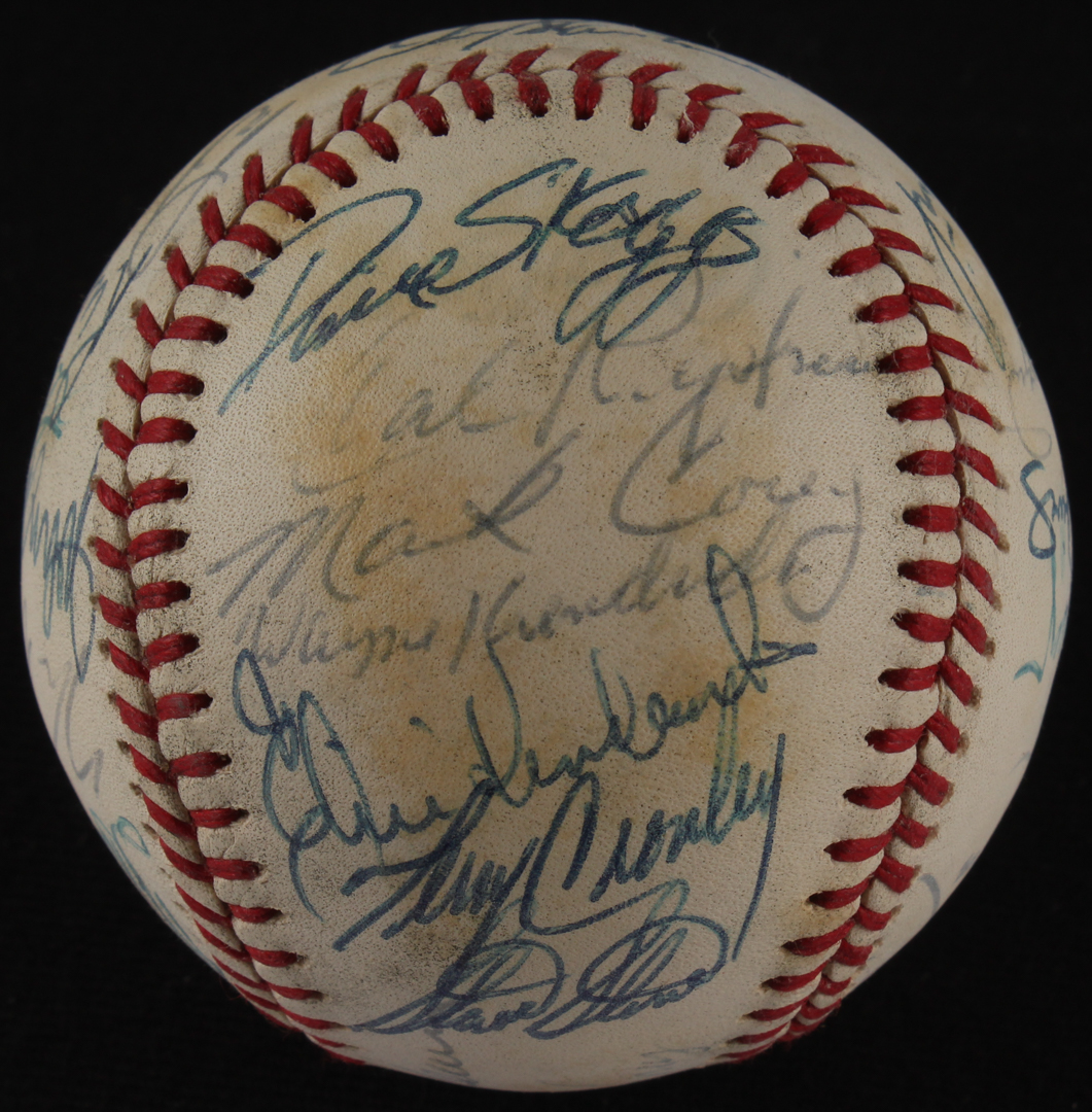 1979 Orioles Baseball Team Signed by (31) with Eddie Murray, Frank Robinson, Earl Weaver, Cal Ripken Sr., Mark Corey, Inscribed "1979 World Series" (JSA ALOA) at PristineAuction.com 1979 Orioles Baseball Team Signed by (31) with Eddie Murray, Frank Robinson, Earl Weaver, Cal Ripken Sr., Mark Corey, Inscribed "1979 World Series" (JSA ALOA) at PristineAuction.com