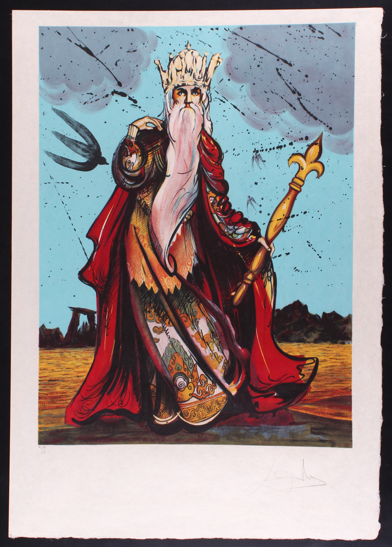 Salvador Dalí 【神曲】 lithograph 証明書 Salvador Dalí 【神曲】 lithograph 証明書 Salvador Dali