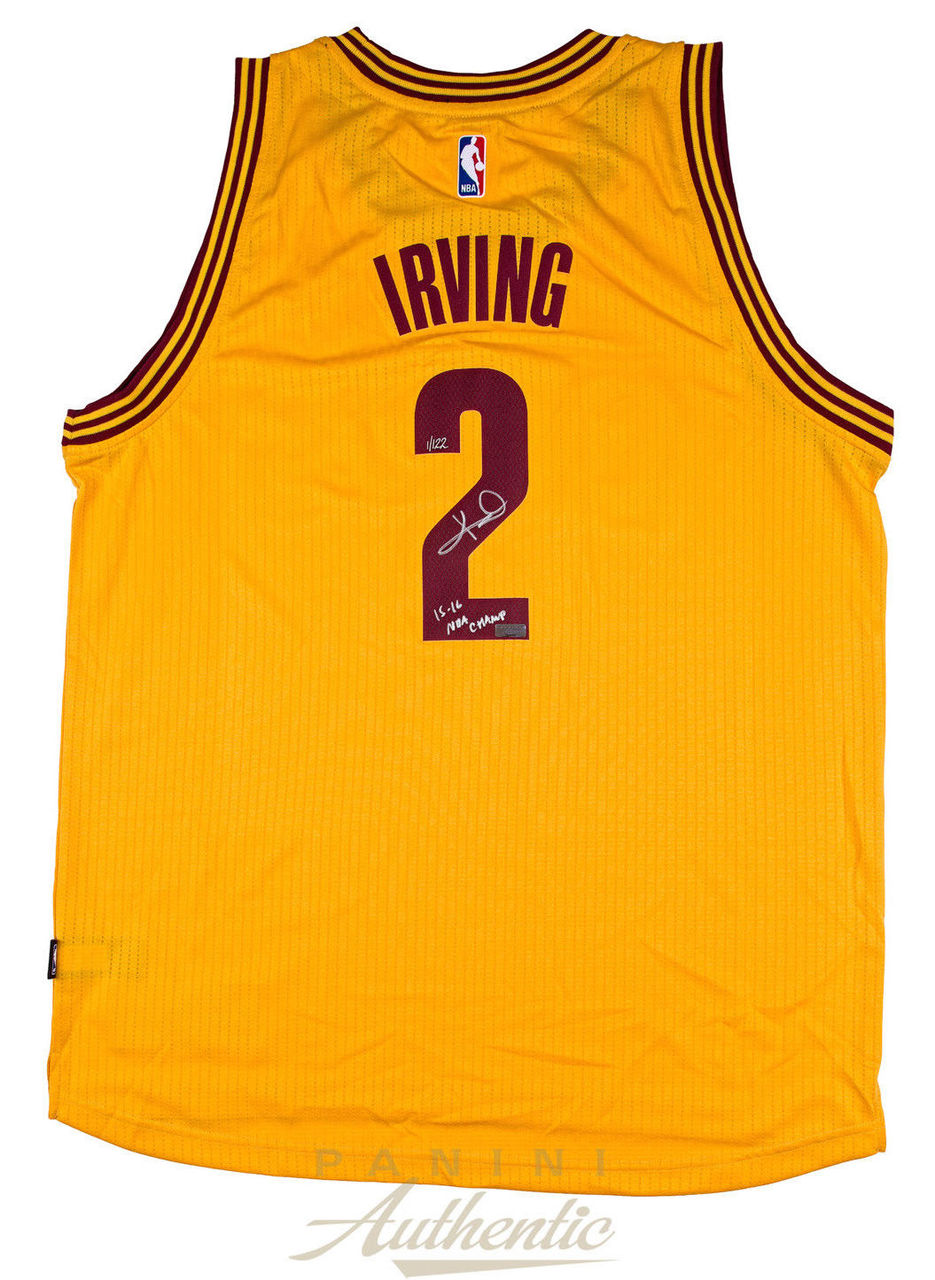 Kyrie Irving Signed Cavaliers Jersey Inscribed \, image size:935x1280