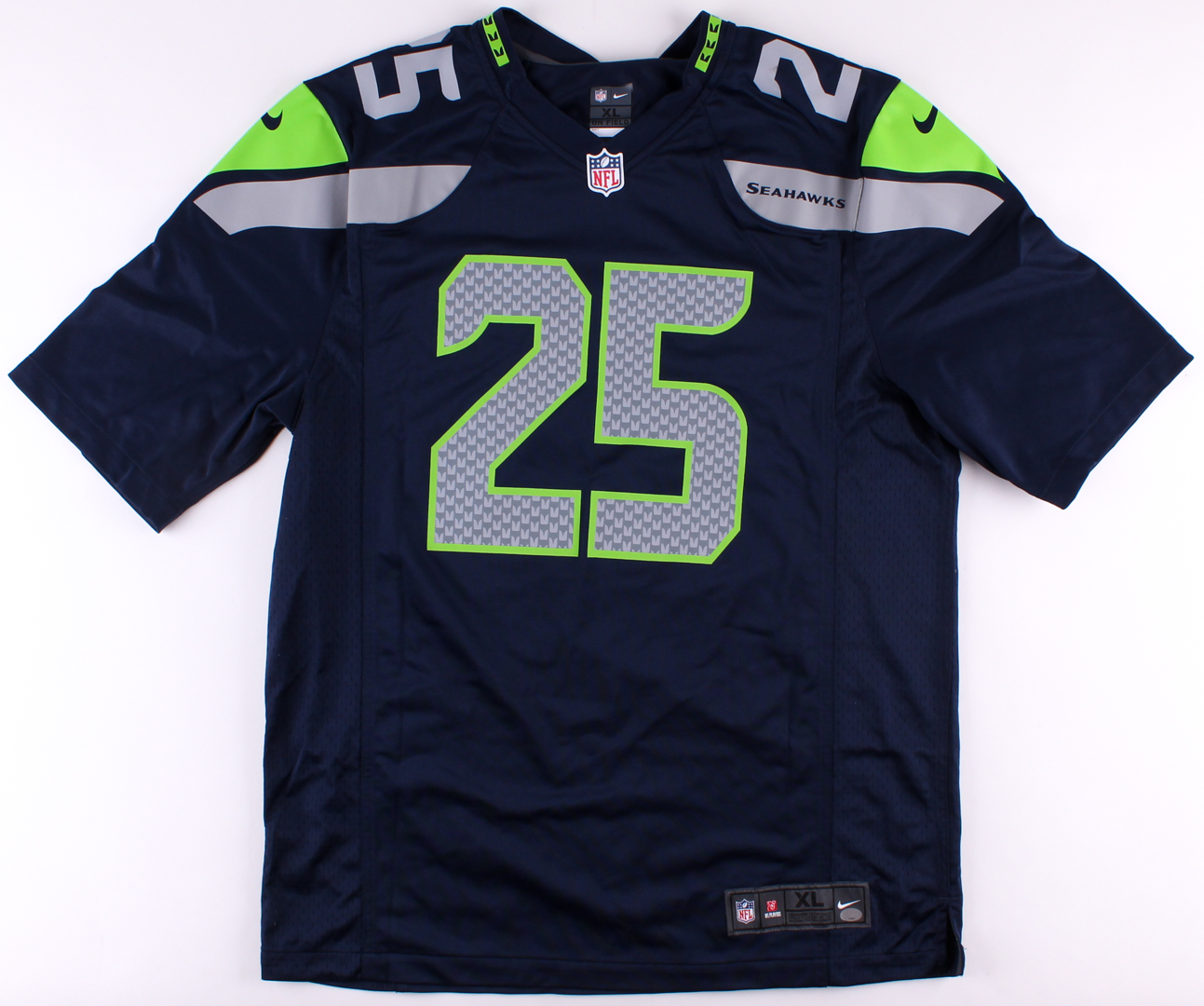 Richard Sherman Signed Seahawks Jersey Inscribed "Optimus Prime" (Sherman COA) at PristineAuction.com Richard Sherman Signed Seahawks Jersey Inscribed "Optimus Prime" (Sherman COA) at PristineAuction.com