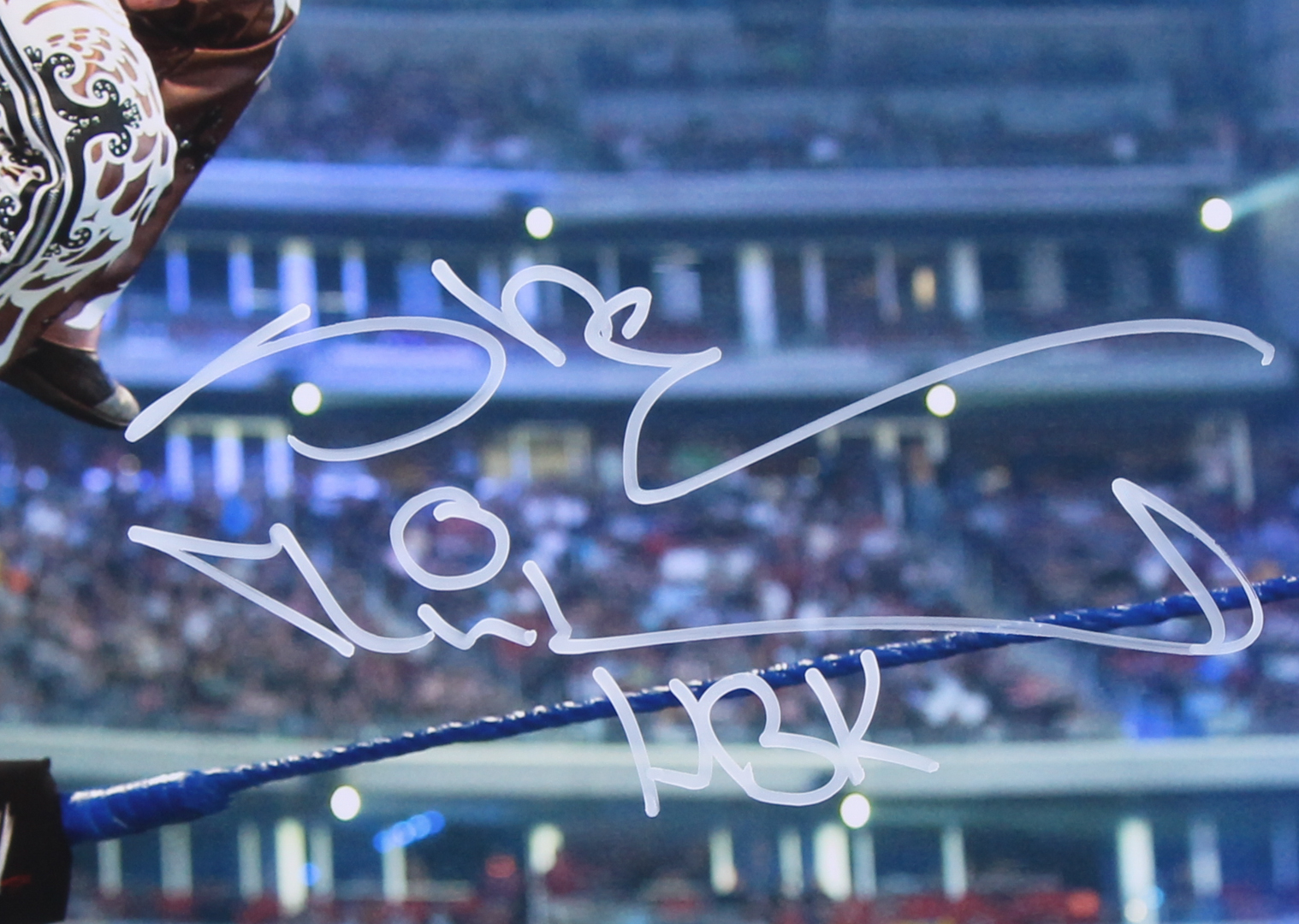 Shawn Michaels Signed WWE 16x20 Photo Inscribed "HBK" (MAB) at PristineAuction.com Shawn Michaels Signed WWE 16x20 Photo Inscribed "HBK" (MAB) at PristineAuction.com