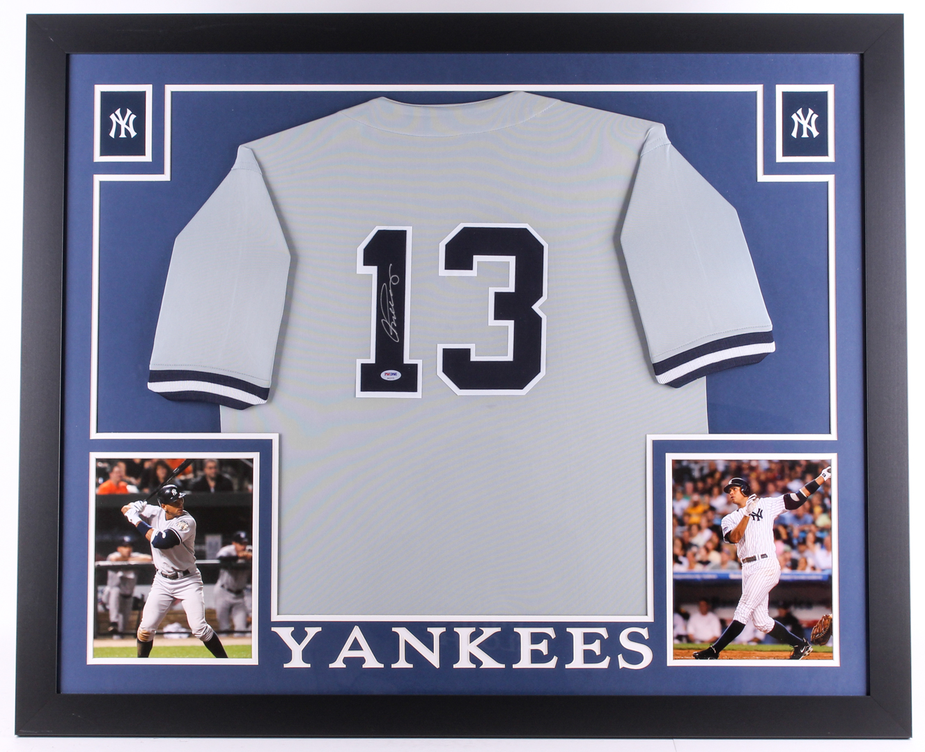 Alex Rodriguez Signed Yankees 35x43 Custom Framed Jersey (PSA COA) at PristineAuction.com Alex Rodriguez Signed Yankees 35x43 Custom Framed Jersey (PSA COA) at PristineAuction.com