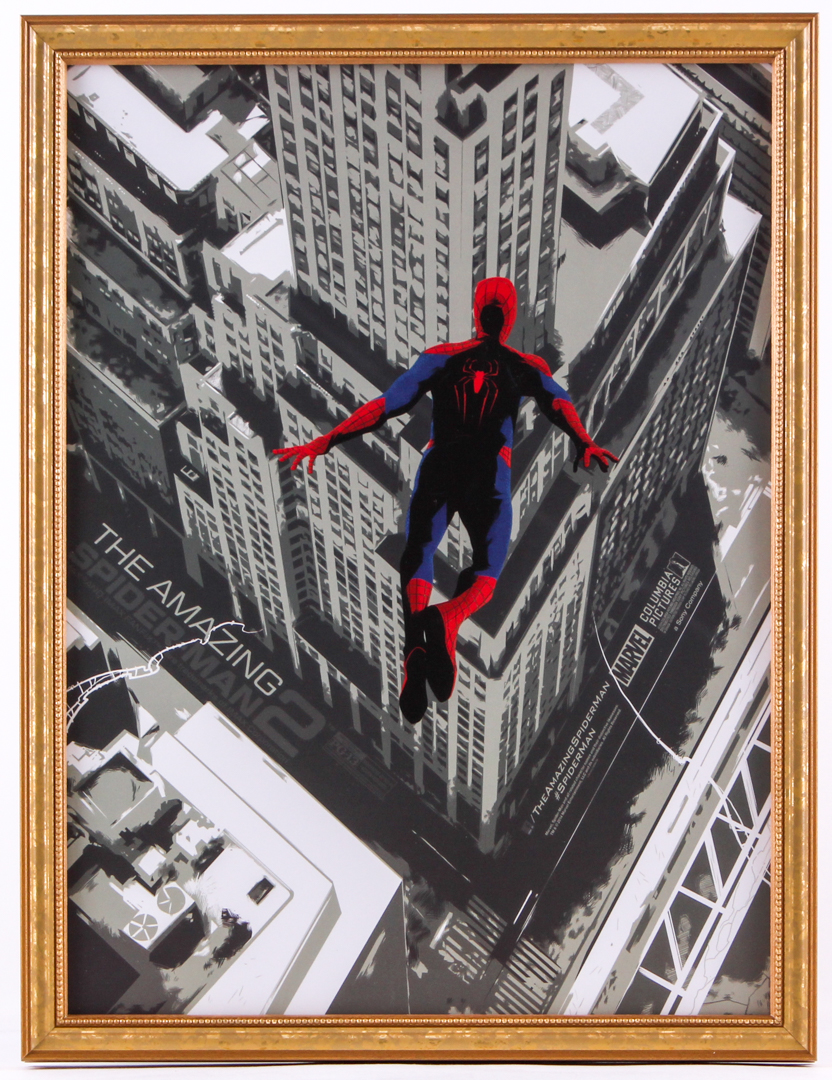 The Amazing Spider-Man 2 13x17 Custom Framed Movie Poster Display at PristineAuction.com The Amazing Spider-Man 2 13x17 Custom Framed Movie Poster Display at PristineAuction.com
