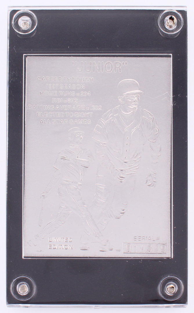 Ken Griffey Jr. Silver Gold Performance Baseball Card