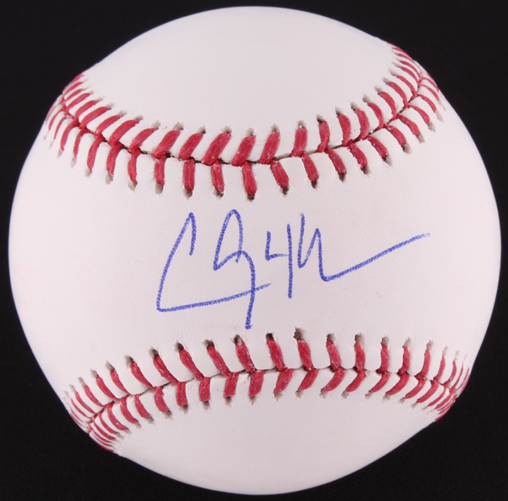 Clayton Kershaw Signed OML Baseball (MLB Hologram) Pristine Auction