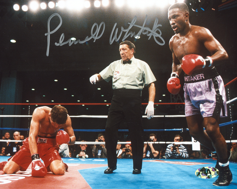 Pernell Whitaker Signed 8x10 Photo (MAB Hologram) at PristineAuction.com Pernell Whitaker Signed 8x10 Photo (MAB Hologram) at PristineAuction.com