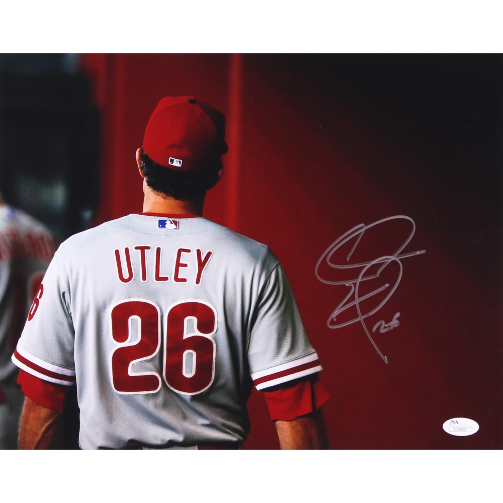 Balle De Baseball Signée Chase Utley - Authentifiée JSA, Phillies De Philadelphie