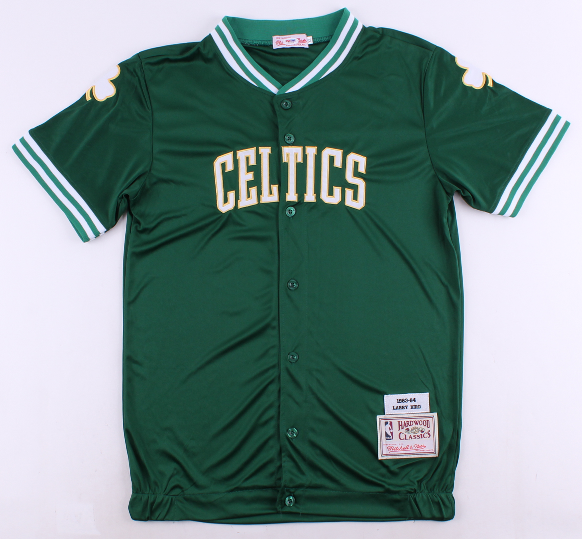 Larry Bird Signed Celtics Warm-Up Jersey (PSA COA) at PristineAuction.com Larry Bird Signed Celtics Warm-Up Jersey (PSA COA) at PristineAuction.com